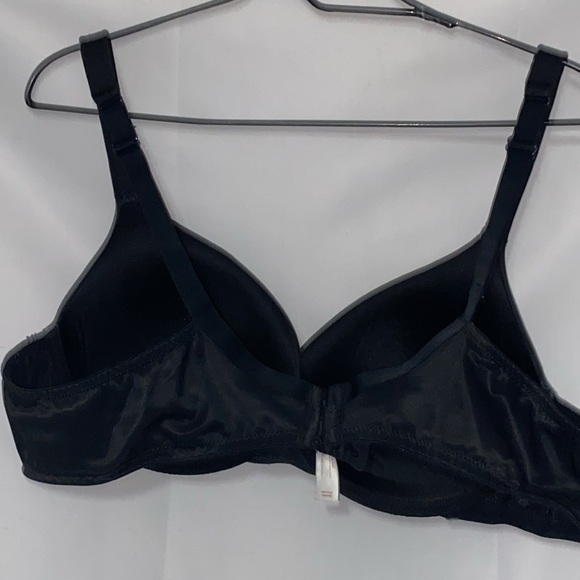 Cacique Black BOOST PLUNGE SIZE 44B Full Coverage Bra with Adjustable Straps - Picture 11 of 11